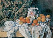Paul Cezanne Still Life with a Curtain USA oil painting reproduction